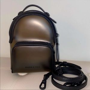 Charles & Keith See-Through backpack